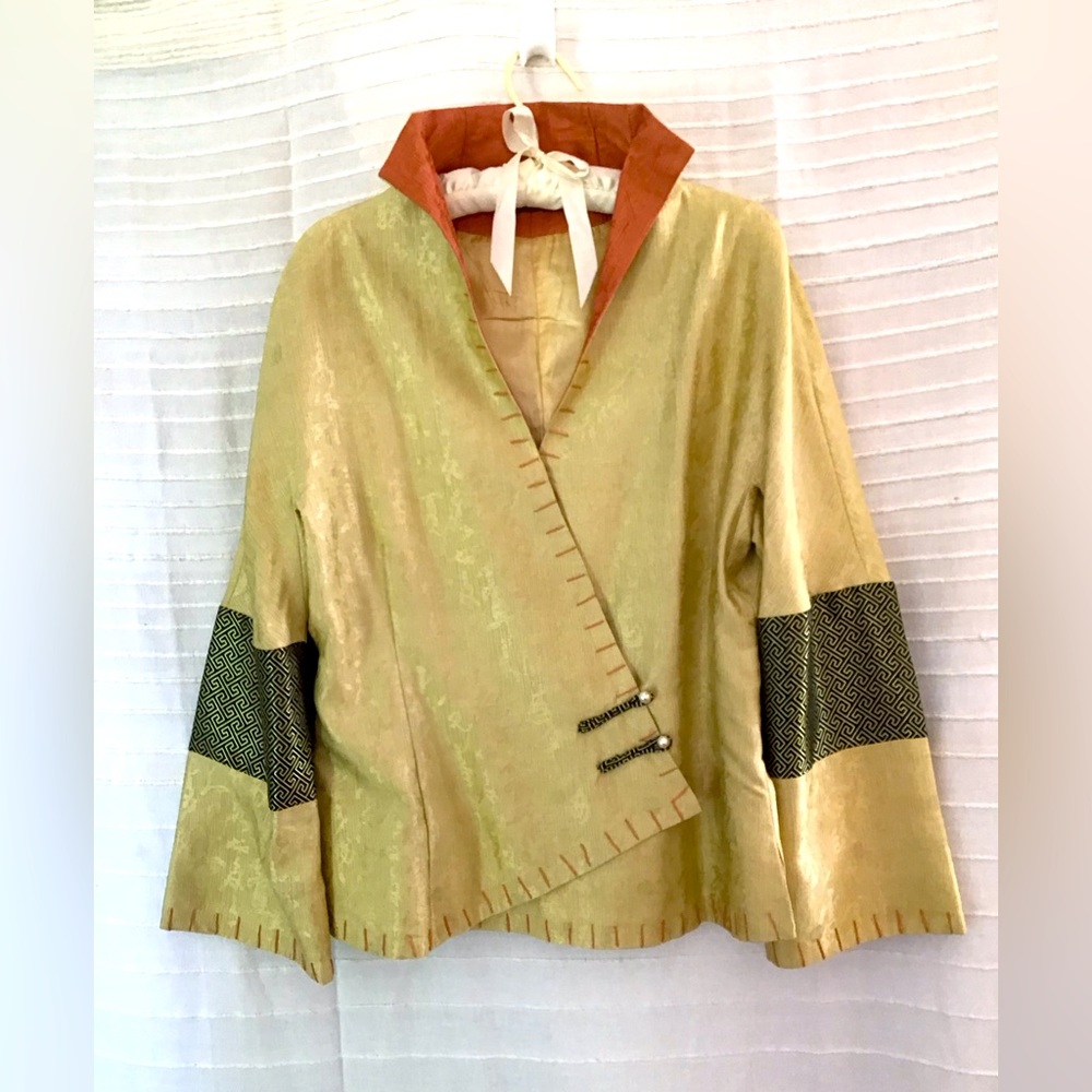 Elegant Silk Evening Jacket